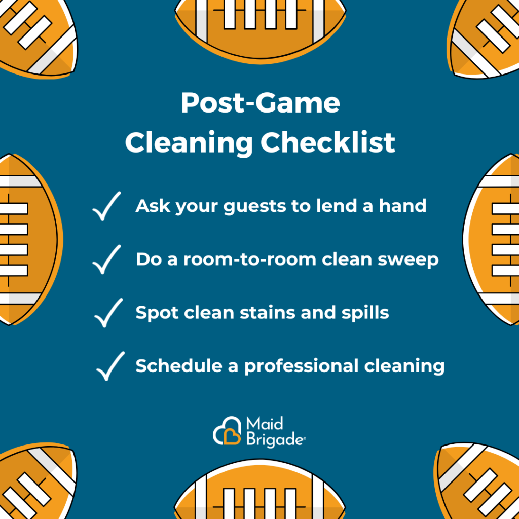 cleaning checklist